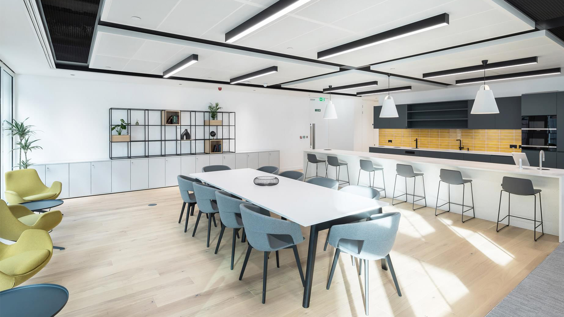 One Finsbury Square Office Breakout Zone