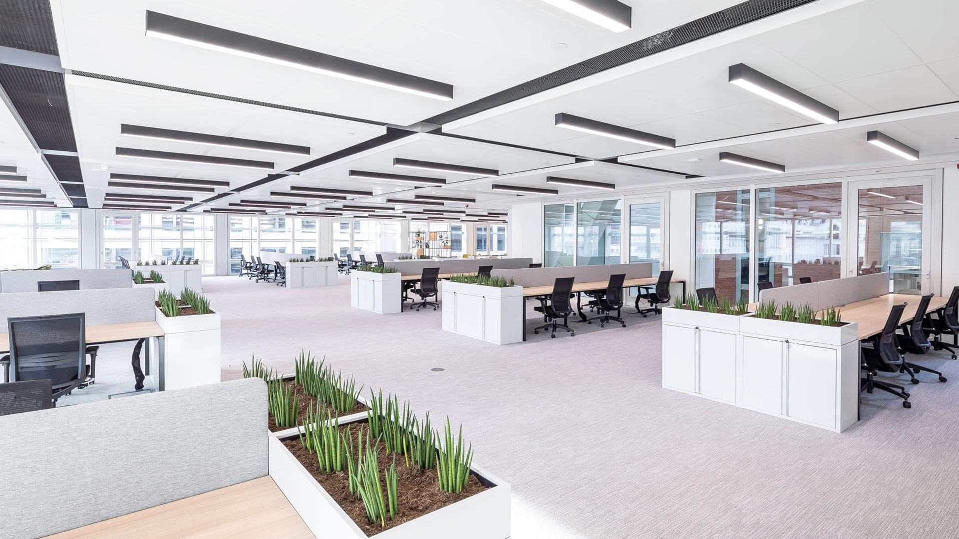 One Finsbury Square Office Dedicated Desk Zone