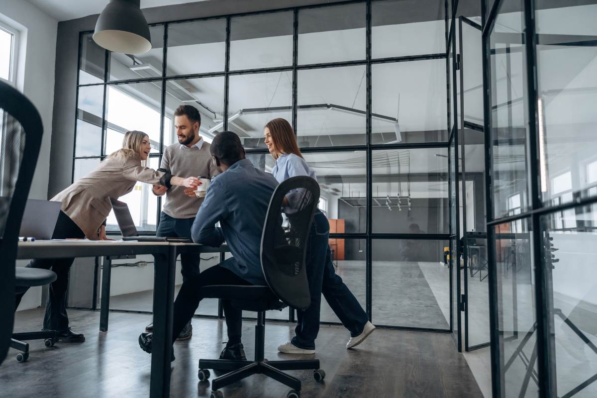 Team Collaboration in a Modern Office Environment