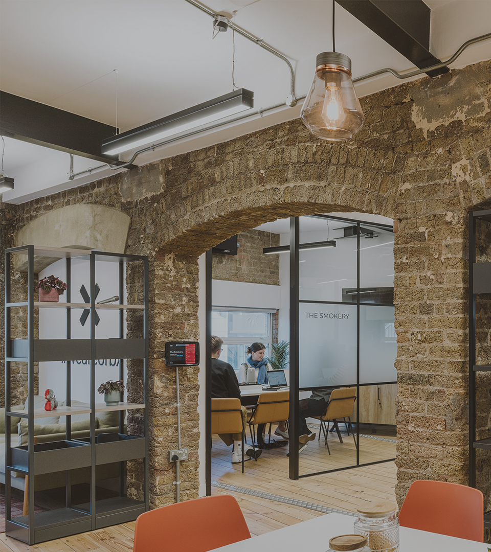 Exposed Brick Office Space